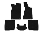 Audi 80/90 1987–1996 Premium textielen automatten (1987-1991, Sedan, zwart) foto 1