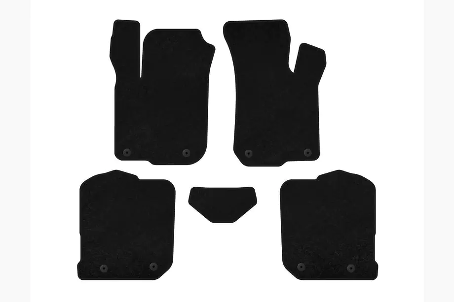 Audi A3 1996–2003 Premium textielen automatten (HB, Zwart) Image