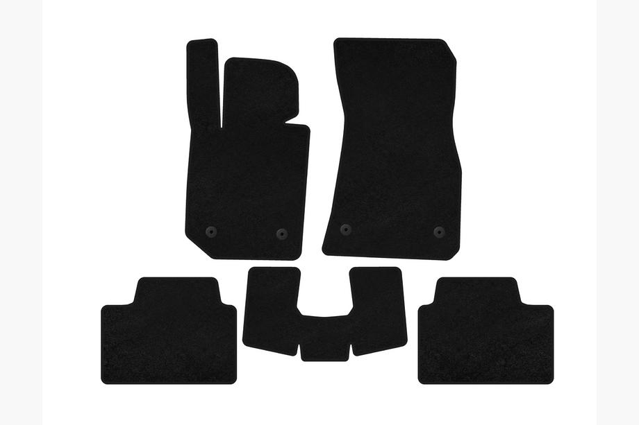BMW 3 Serie G20/G21 2018– Premium textielen automatten (Zwart) Image