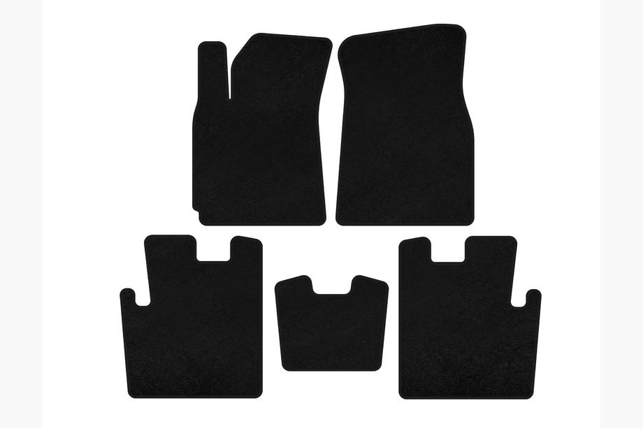 Chery Tiggo 1 2005–2016 Premium textielen automatten (2009-2013, Zwart) Image