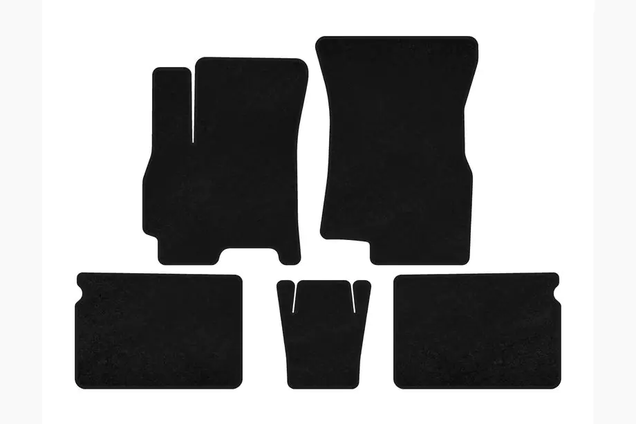Chery Tiggo 7 2016–2019 Premium stoffen automatten (Zwart) Image