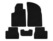 Citroen C-3 2002–2009 Premium stoffen automatten (Zwart) foto 2