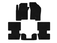 Dodge Caliber 2006–2011 Premium textielen automatten (HB, Zwart) foto 1