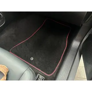 Premium textielen automatten (Coupé, Zwart) Dodge Challenger 2008–2023 foto 2