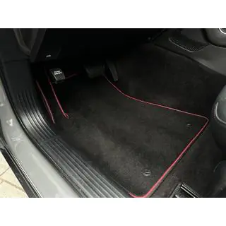 Premium textielen automatten (Coupé, Zwart) Dodge Challenger 2008–2023 foto 1