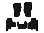 Dodge Nitro 2006–2011 Premium stoffen automatten (Zwart) foto 1