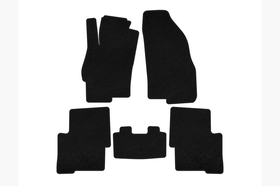 Fiat Linea 2006–2018 Premium textielen automatten (SD, zwart) Image