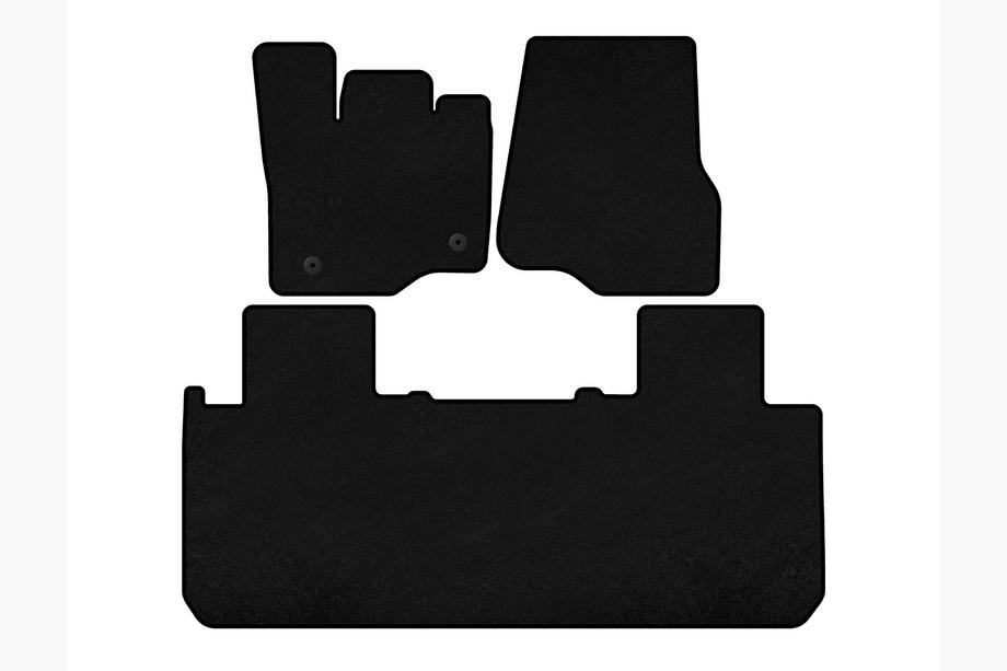 Ford F-150 2014–2021 Premium stoffen automatten (Zwart) Image
