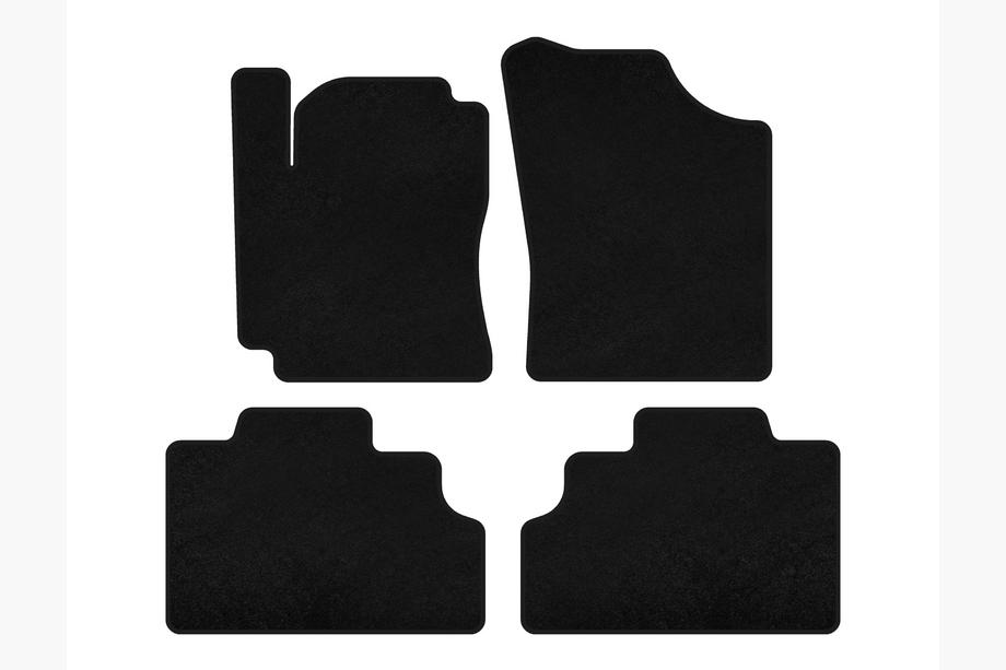 Geely CK-2 2008–2016 Premium textielen automatten (SD, zwart) Image