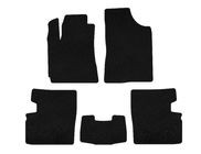 Geely Emgrand EC7 2009– Premium textielen automatten (2009-2014, HB, 5-deurs, zwart) foto 2