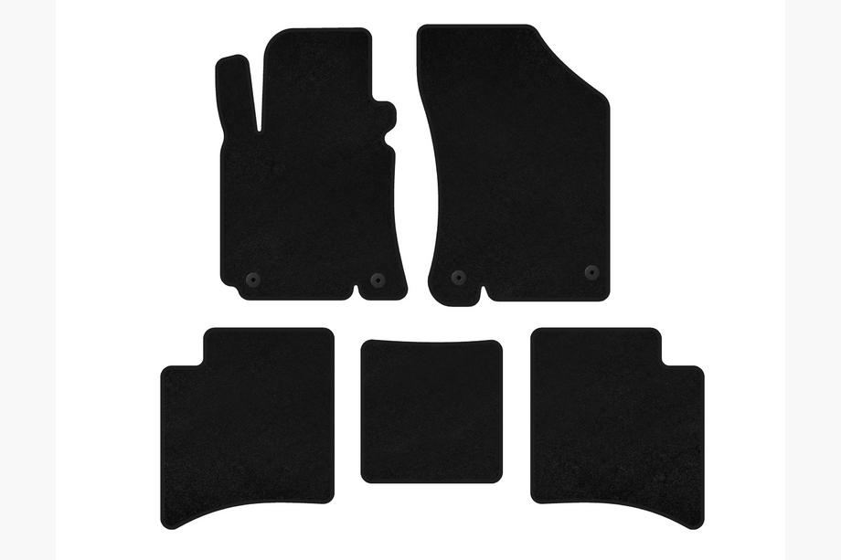 Geely MK Cross 2010–2016 Premium stoffen automatten (Zwart) Image