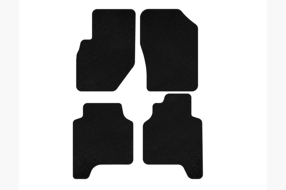 Hyundai Terracan 2001–2007 Premium stoffen automatten (Zwart) Image