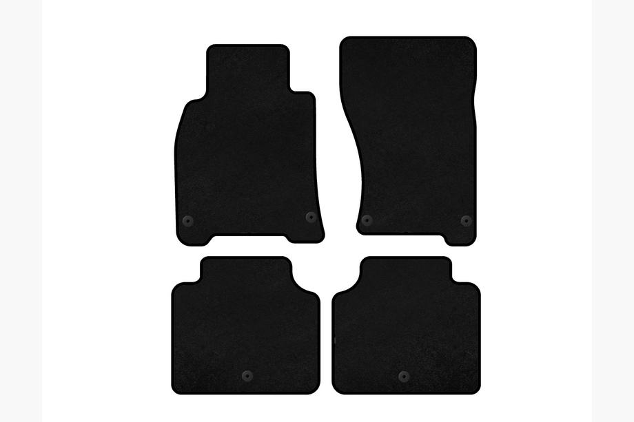 Infinity M35/37/45 2003–2014 Premium textiele automatten voor het interieur (voor M37, zwart) Image