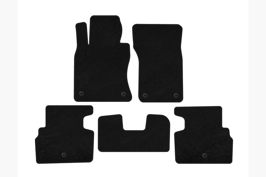 Infiniti Q50/Q60 2013–2024 Premium textielen automatten (SD, zwart) Image