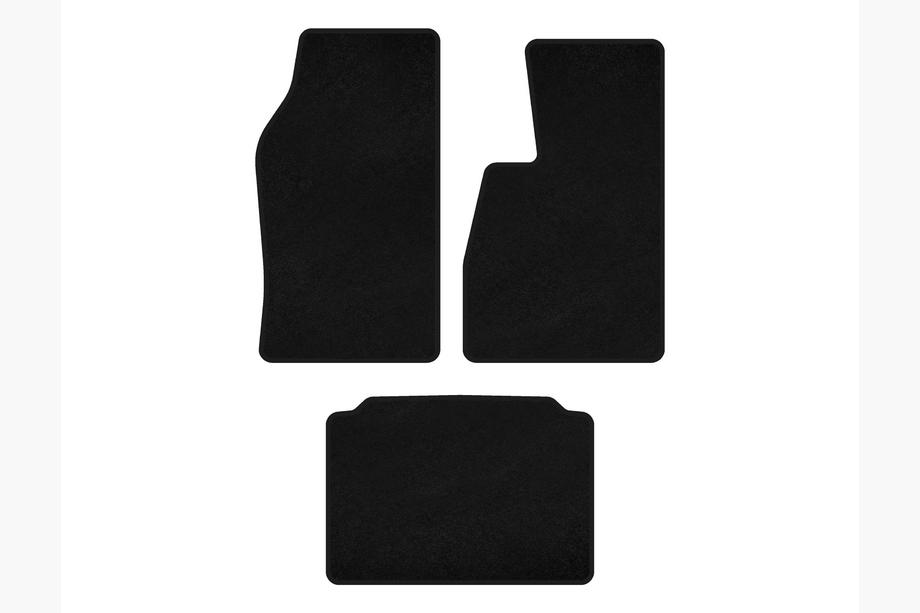 Jeep Grand Cherokee WK 2004–2010 Premium textiele automatten (rechtsgestuurd, zwart) Image