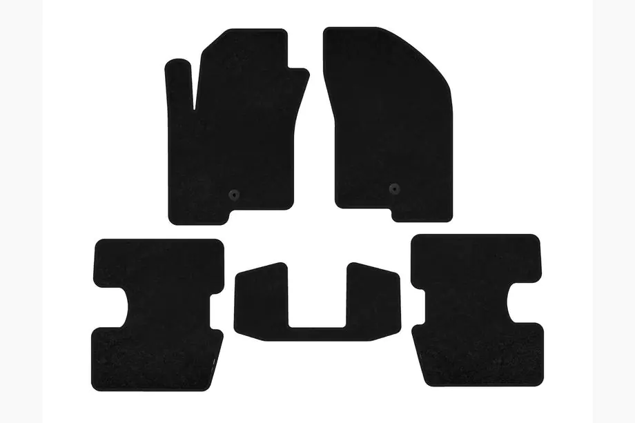 Jeep Patriot 2007–2016 Premium stoffen automatten (Zwart) Image