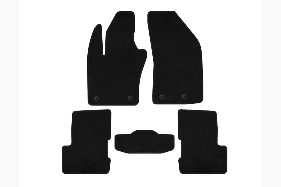 Jeep Renegade 2014– Textielen automatten Premium V-2 (Zwart) Image