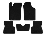 Kia Picanto 2011–2016 Premium textiel automatten (zwart) foto 1