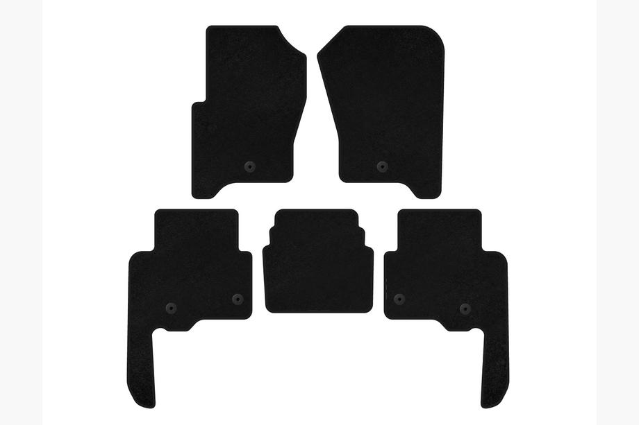 Land Rover Discovery IV 2009–2017 Textiele automatten Premium V2 (Zwart) Image