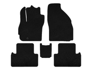 Mazda 5 2005–2009 Premium stoffen automatten (2 rijen, 7-zits, zwart) foto 1