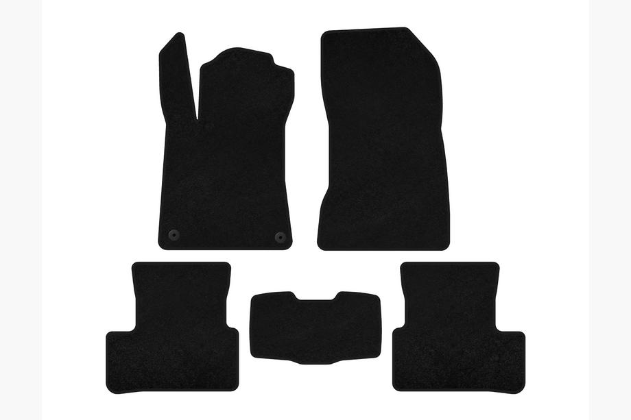 Mercedes A-Klasse W177 2018– Premium textiel automatten (zwart) Image