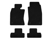 Mini Cooper R50/52/53 2000–2006 Premium textielen automatten (voor R50, zwart) foto 1