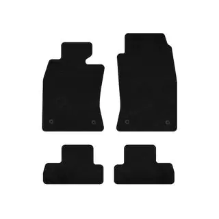 Premium textielen automatten (voor R50, zwart) foto 1
