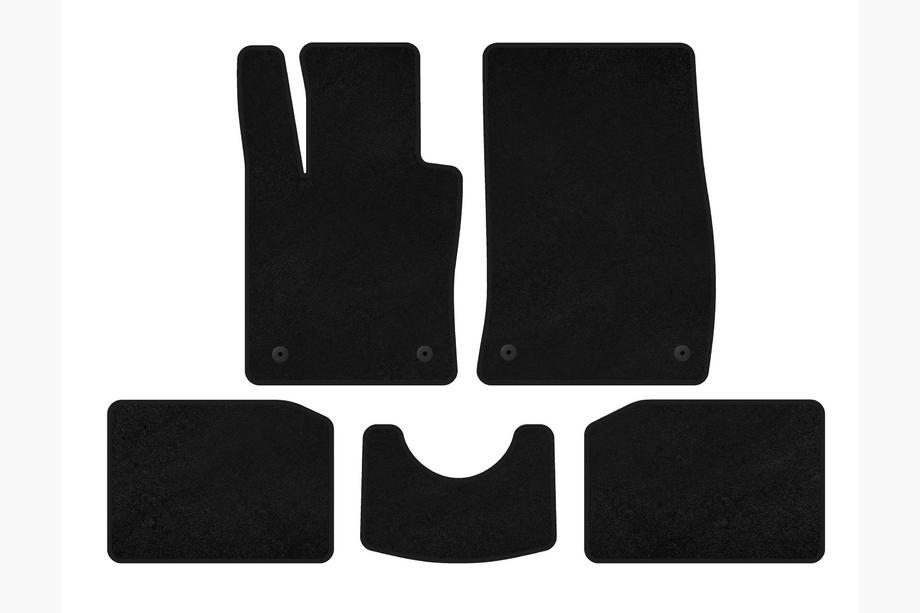Mini Countryman R60 2010–2017 Premium textiele automatten (SD-uitvoering, zwart) Image