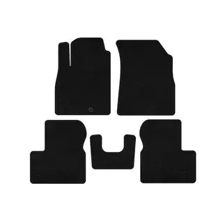 Premium textiel automatten (zwart) foto 1