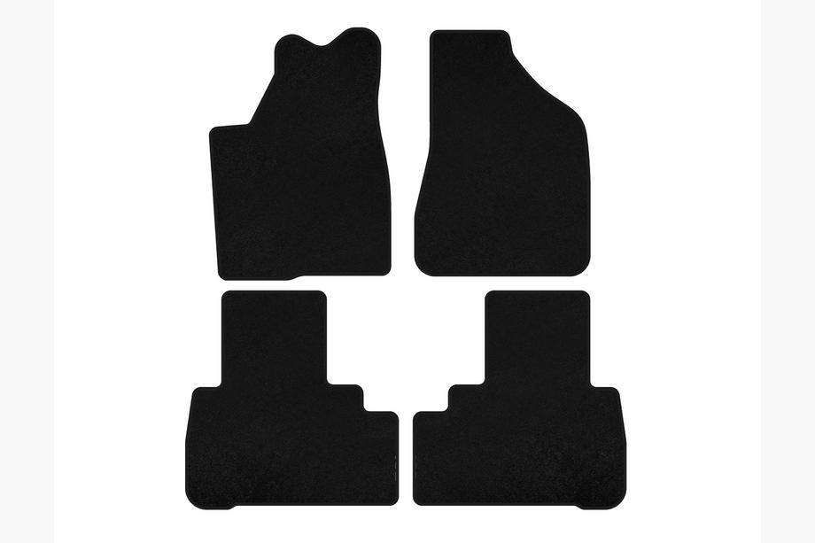 Nissan Murano 2002–2008 Premium stoffen automatten (Zwart) Image