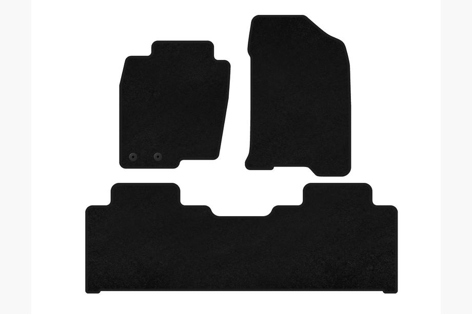 Nissan Navara/NP300 2016– Premium V1 textiele automatten (zwart) Image