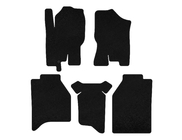 Nissan Navara 2006–2015 Premium textielen automatten (zonder boxen, zwart) foto 1