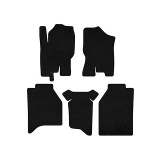 Premium textielen automatten (zonder boxen, zwart) Nissan Navara 2006–2015 foto 1