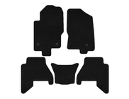 Nissan Pathfinder R51 2005–2014 Textielen automatten Premium V2 (2 rijen, zwart, 2010-2014) foto 1