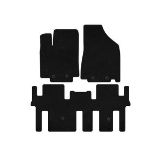 Premium textielen automatten (2 rijen, zwart) Nissan Pathfinder R52 2012–2021 foto 1