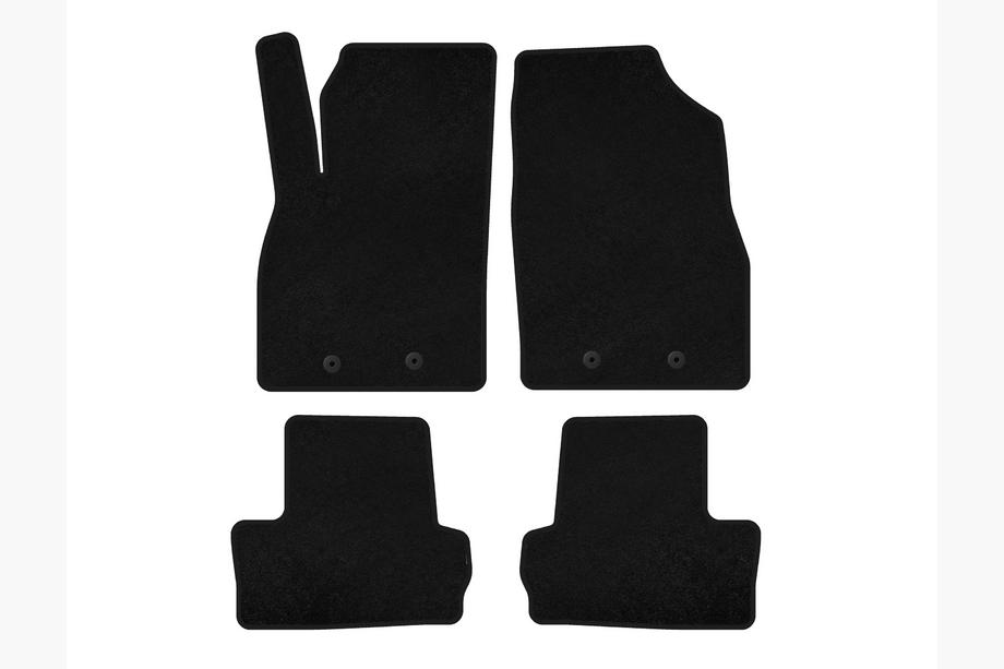 Opel Ampera 2011–2016 Premium textiele automatten (LB, Гібрид, Zwart) Image