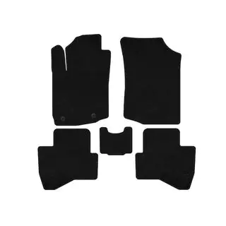 Premium textielen automatten (HB, Zwart)