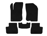 Peugeot 208 2012–2019 Premium textiel automatten (zwart) foto 1
