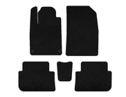 Peugeot 407 2004–2011 Premium textielen automatten (SD, zwart) foto 1