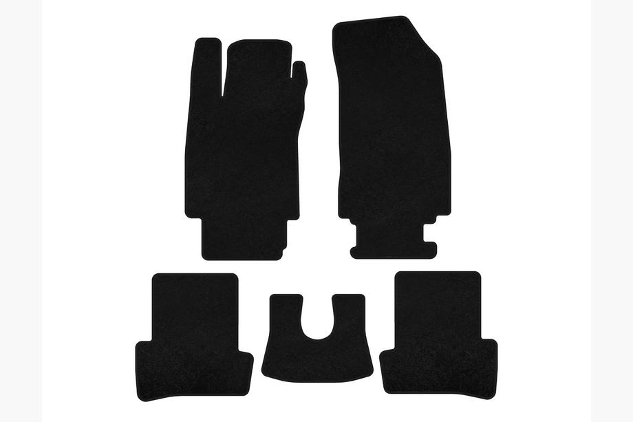 Renault Clio III 2005–2012 Premium textiel automatten (zwart) Image