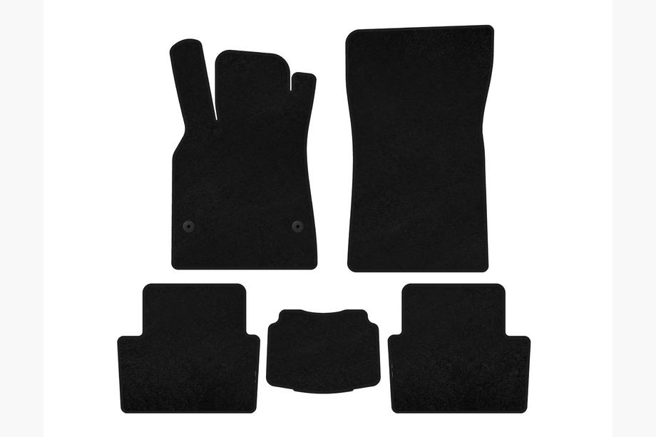 Renault Fluence 2009–2016 Premium textielen automatten (SD, zwart) Image
