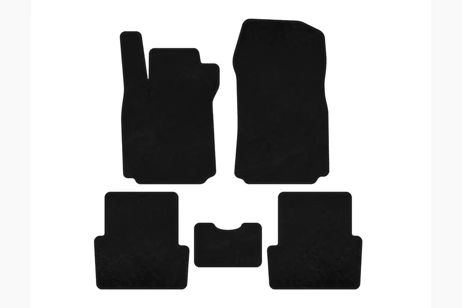 Renault Modus 2005–2012 Premium textiel automatten (zwart) Image