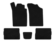 Renault Symbol 1999–2008 Premium textielen automatten (SD, zwart) foto 1
