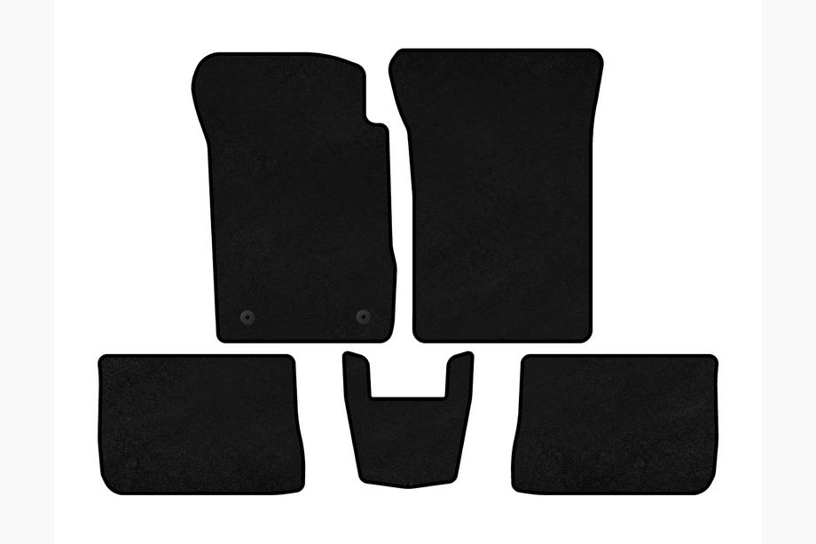 Renault Symbol 2008–2013 Premium textielen automatten (SD, zwart) Image