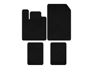Renault Twingo 2007–2014 Premium textiel automatten (zwart) foto 1