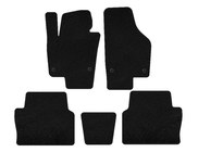 Seat Alhambra 2010– Premium textiele automatten (2 rijen, zwart) foto 1