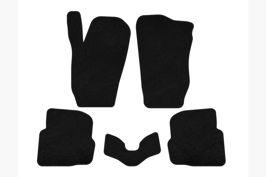Seat Cordoba 2000–2009 Premium textielen automatten (SD, zwart) Image