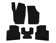 Skoda Roomster 2006–2015 Premium stoffen automatten (Zwart) foto 1