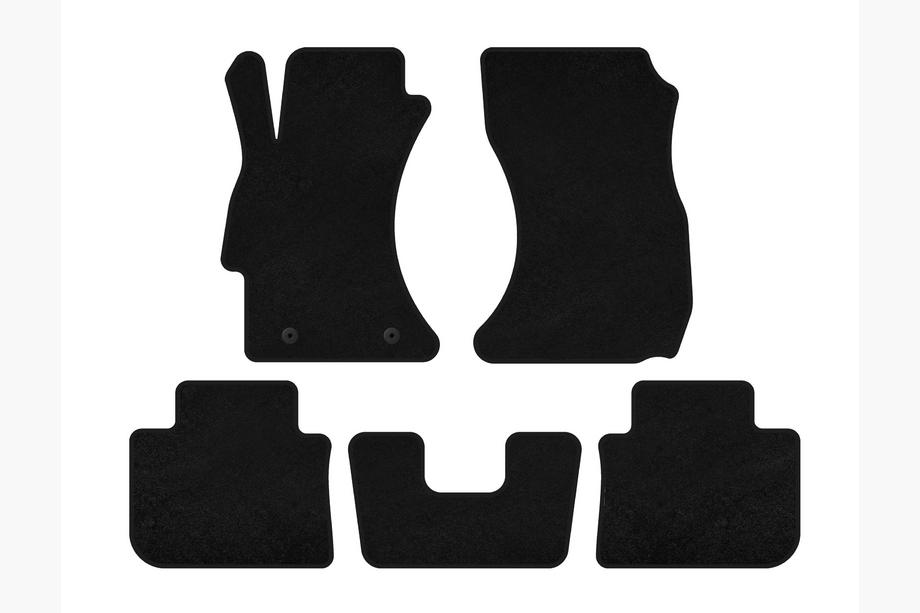 Subaru WRX 2014– Premium textielen automatten (SD, zwart) Image
