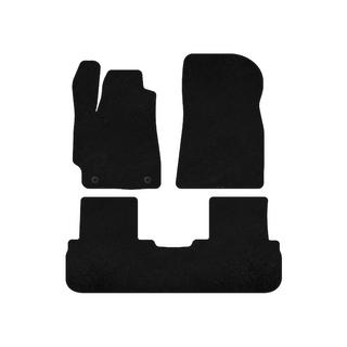 Premium textielen automatten (2 rijen, zwart) foto 1